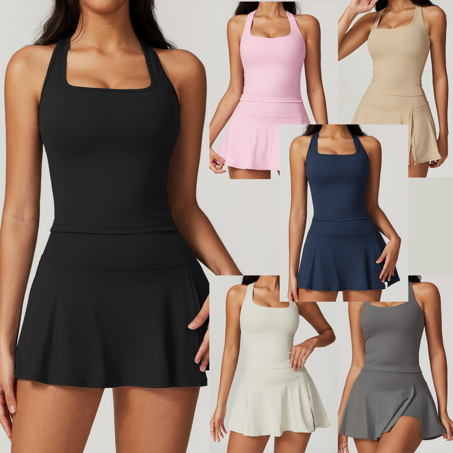 Crop Top Crochet - Completo da tennis da donna 2