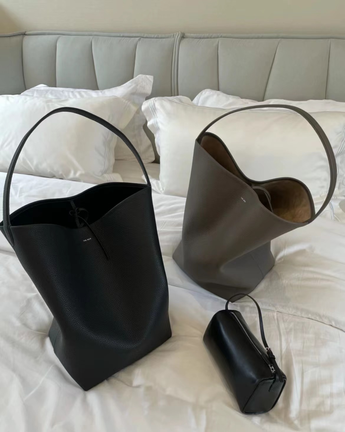 Tote Bag Beach - Borsa in Pelle di Vacchetta per