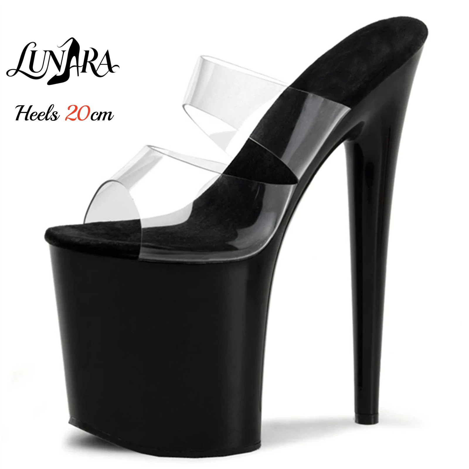 Sandal Strappy Heeled - Sandali con plateau ultra alto da