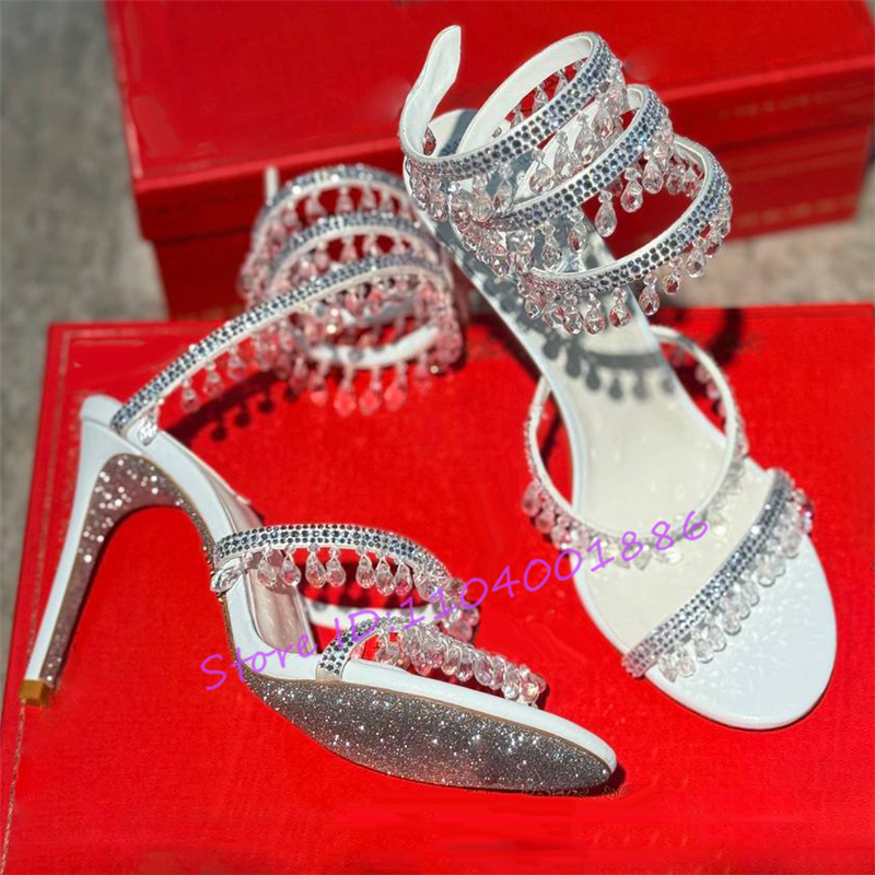 Sandal Strappy Heeled - Sandali con cinturino alla caviglia a