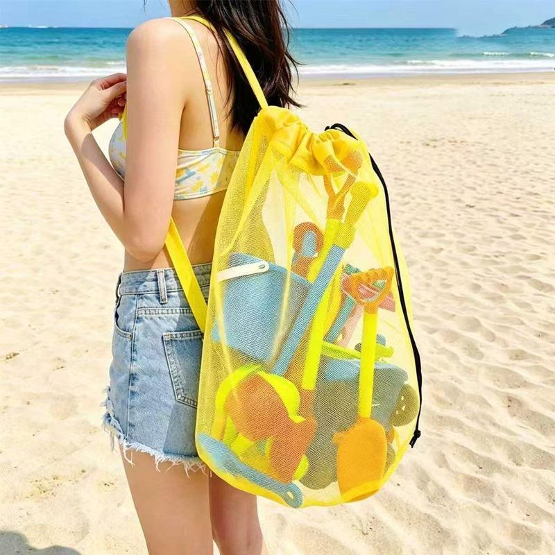 Tote Bag Beach - Borsa da Spiaggia Portatile a Rete