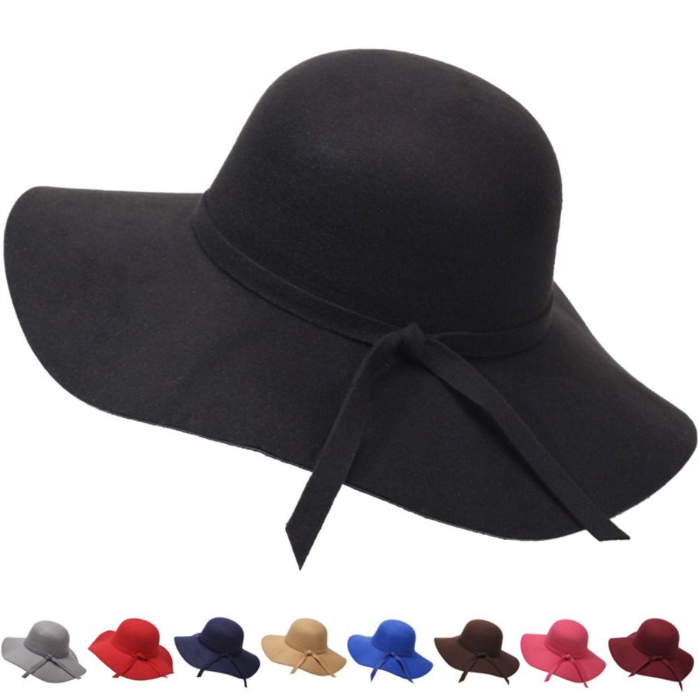 Hat Floppy Wide - Cappello a Secchiello Stile Vintage, Design