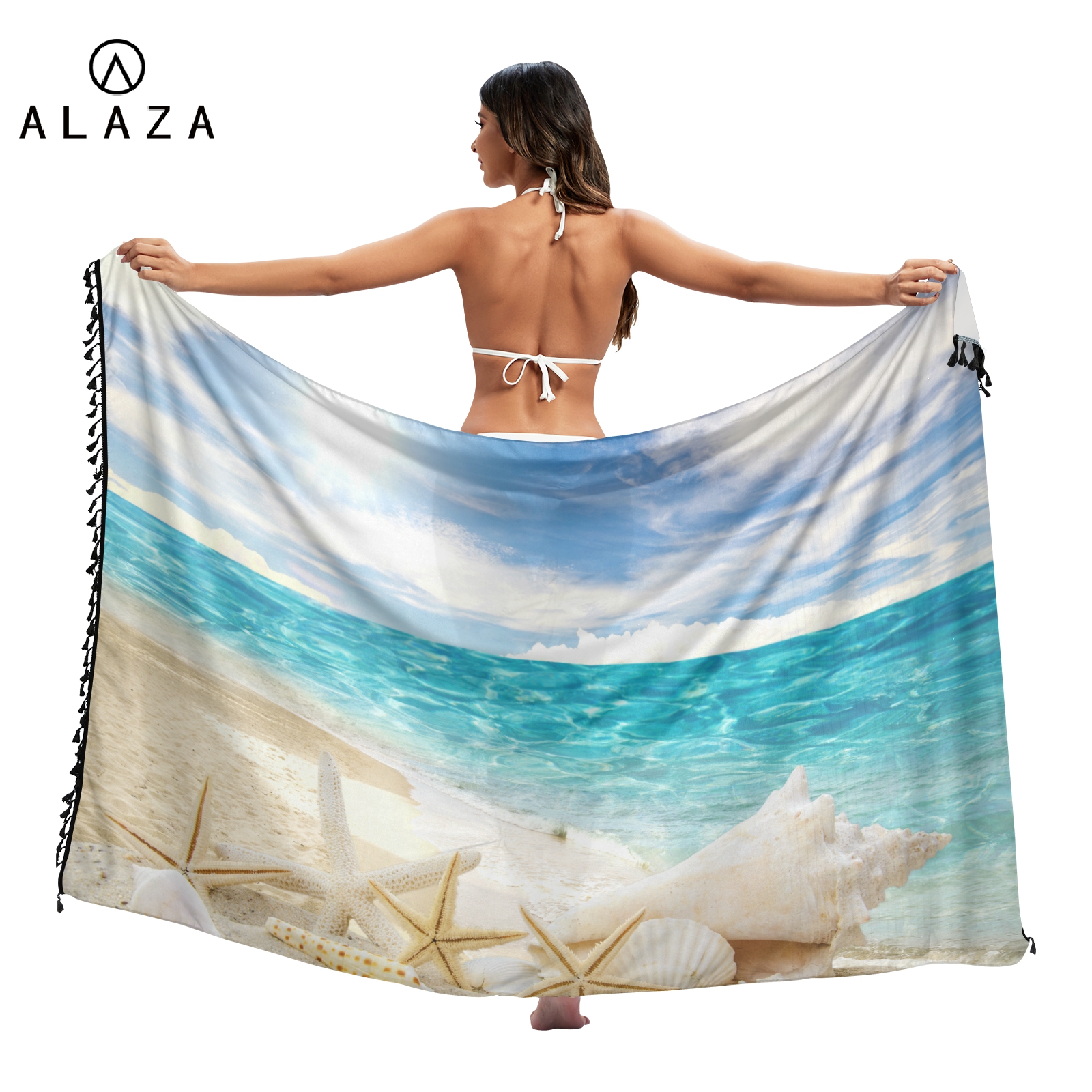 Cover Up Kaftan - Donne Sexy Chiffon costumi da bagno