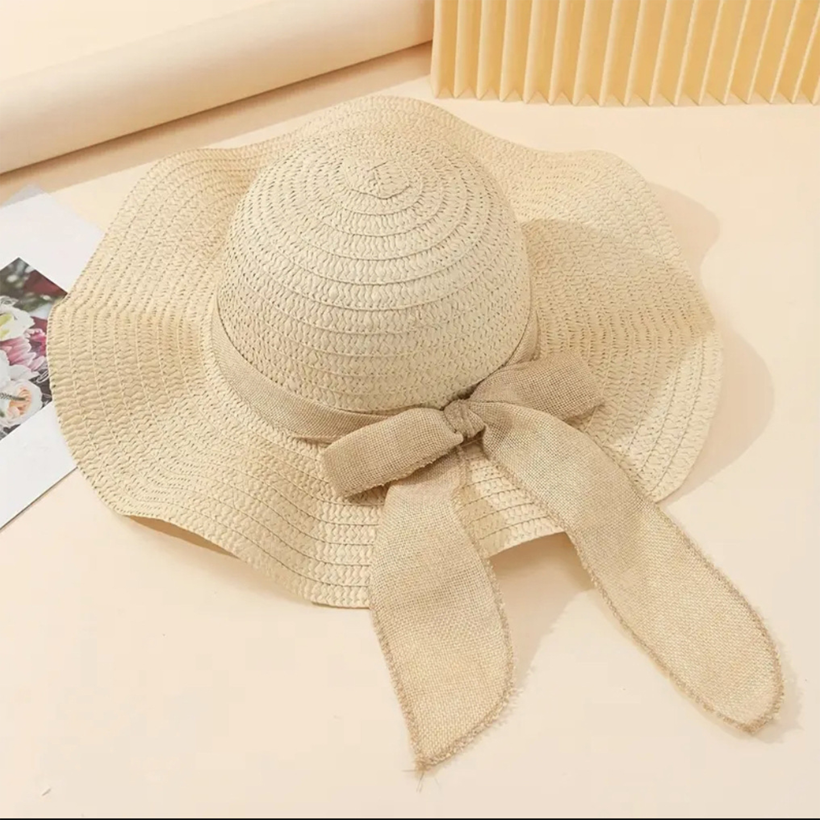 Hat Floppy Wide - Cappello da Sole da Donna con