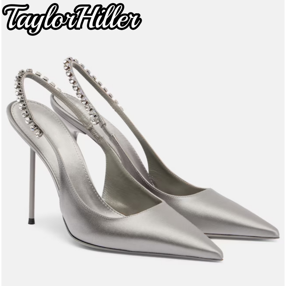 Sandal Strappy Heeled - Sandali di Lusso con Tacco e