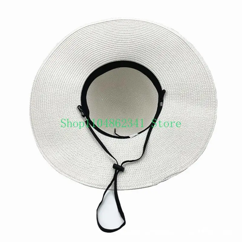 Hat Floppy Wide - 652F Elegante cappello di paglia pieghevole