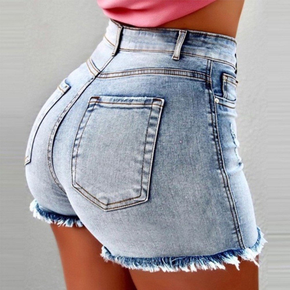 Shorts in denim da donna a vit - Shorts Denim Frayed recensione e prezzo