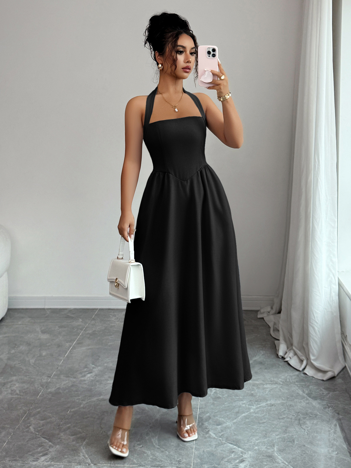 Abito da Donna in 5 Colori, Ve - Maxi Dress Halter recensione e prezzo