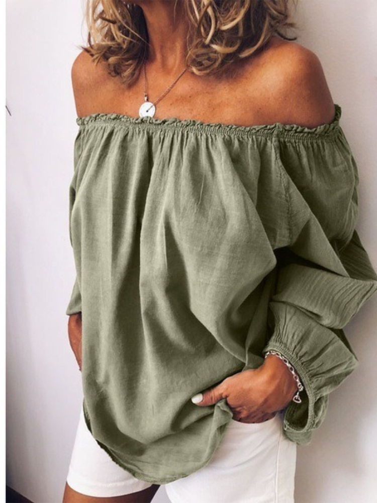 Nuova Camicia Chic da Donna co - Blouse Off Shoulder recensione e prezzo