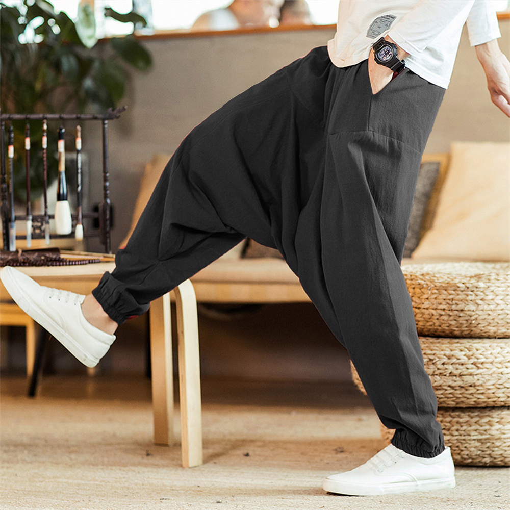 Pantaloni da uomo in cotone e  - Linen Pant Wide recensione e prezzo