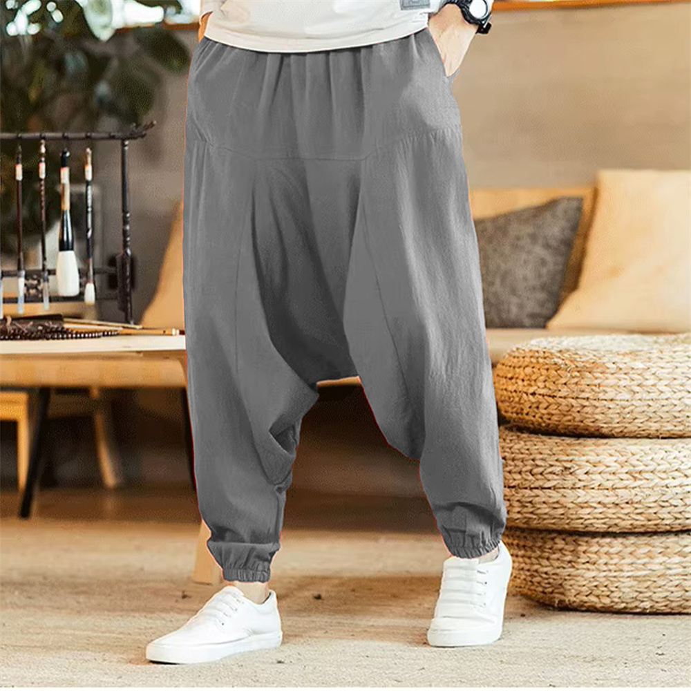 Pantaloni da uomo in cotone e  - Linen Pant Wide recensione e prezzo