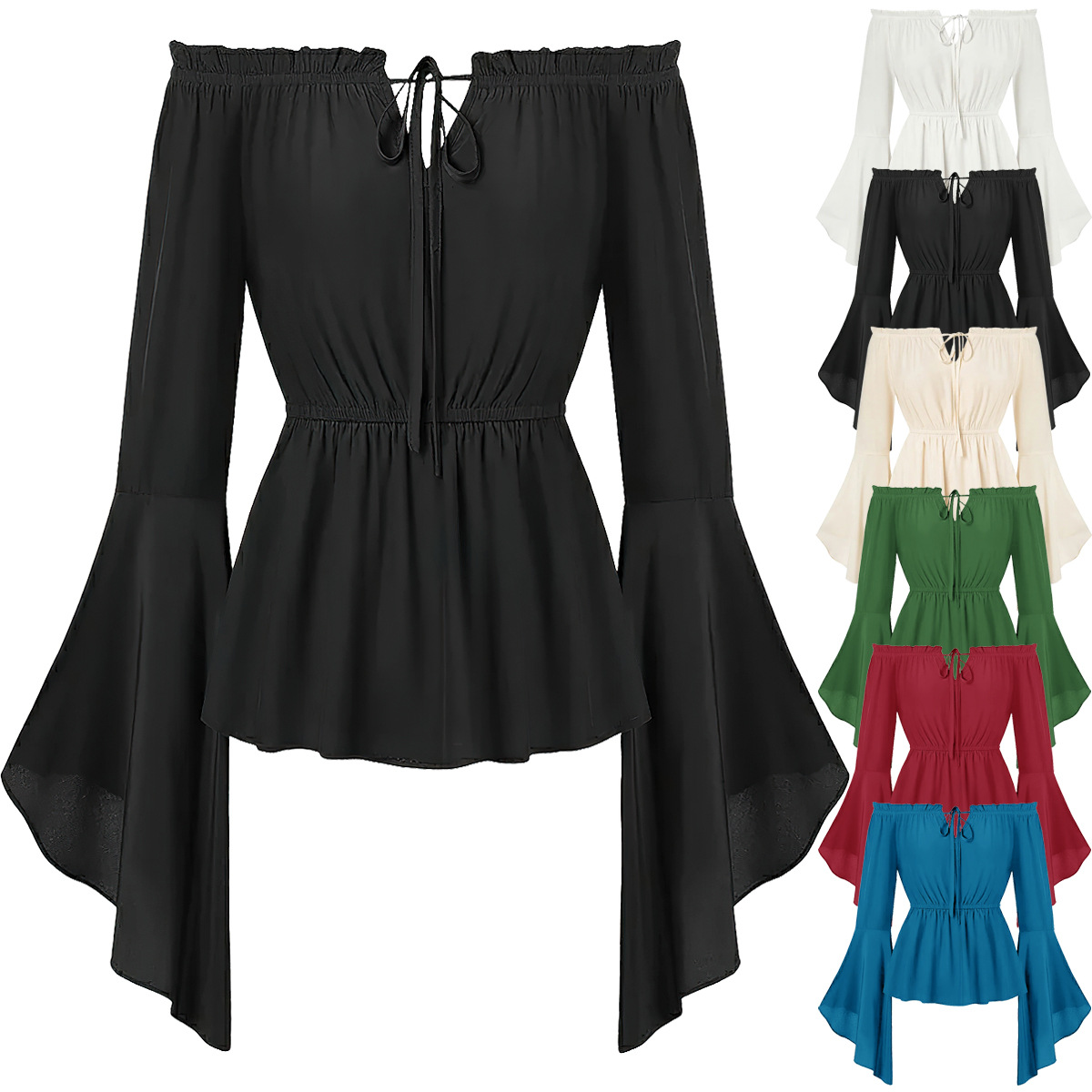 Blusa Medievale con Spalle Sco - Blouse Off Shoulder recensione e prezzo