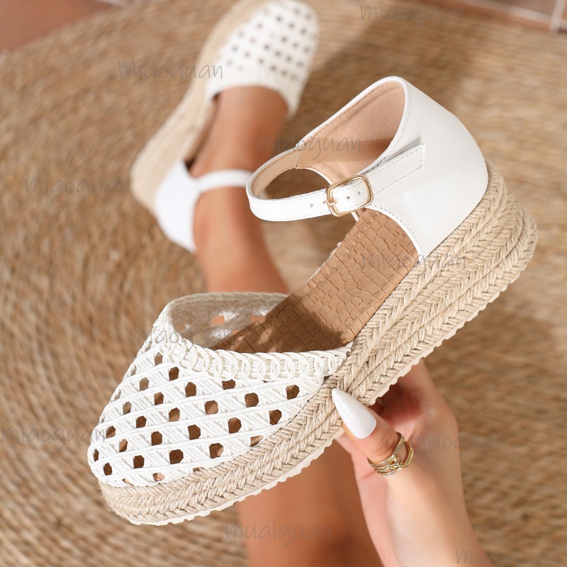 Sandali con zeppa intrecciati  - Wedge Espadrille Women recensione e prezzo