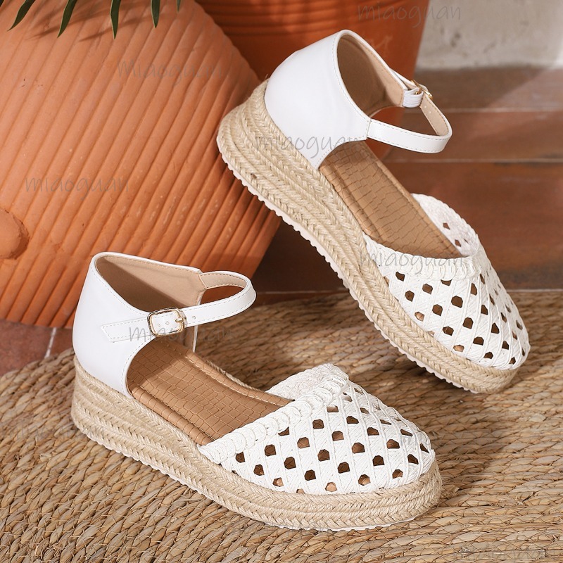 Sandali con zeppa intrecciati  - Wedge Espadrille Women recensione e prezzo