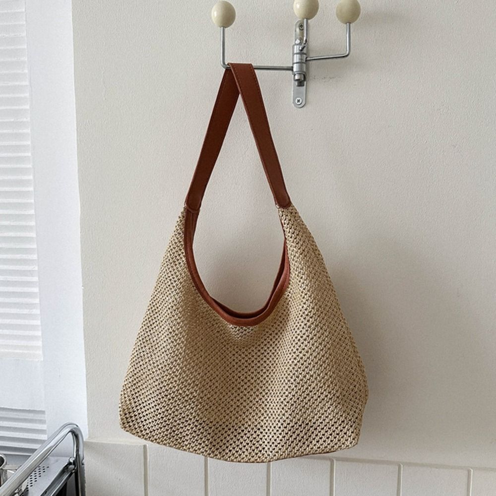 Borsa in Paglia Intrecciata Mo - Tote Bag Beach recensione e prezzo