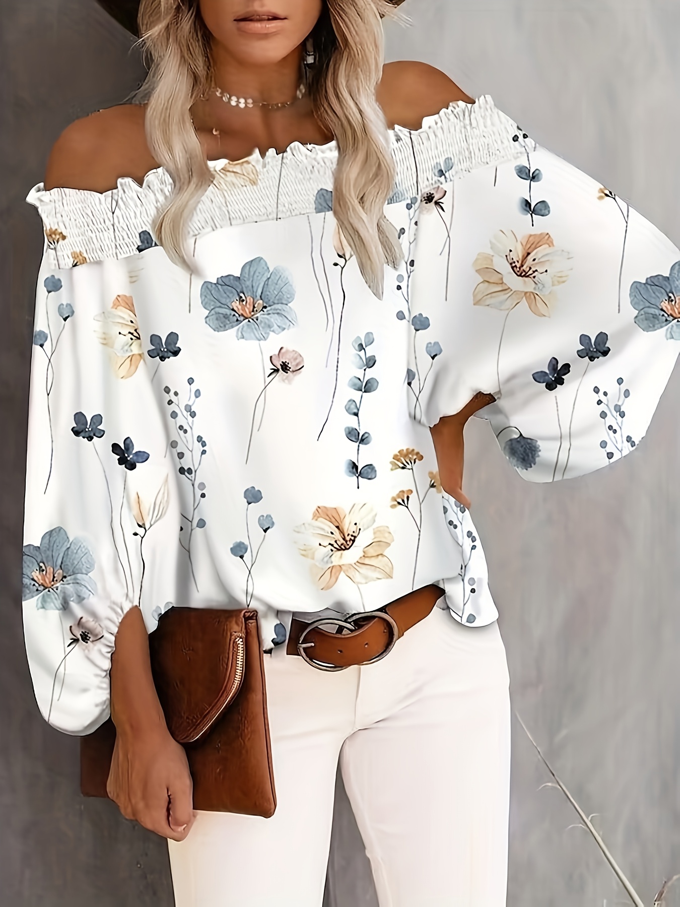 Camicetta da donna taglie fort - Blouse Off Shoulder recensione e prezzo