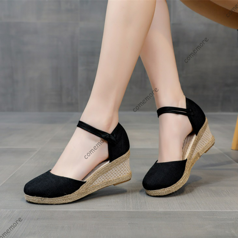 Comemore Sandali Tacco Alto Ca - Wedge Espadrille Women recensione e prezzo