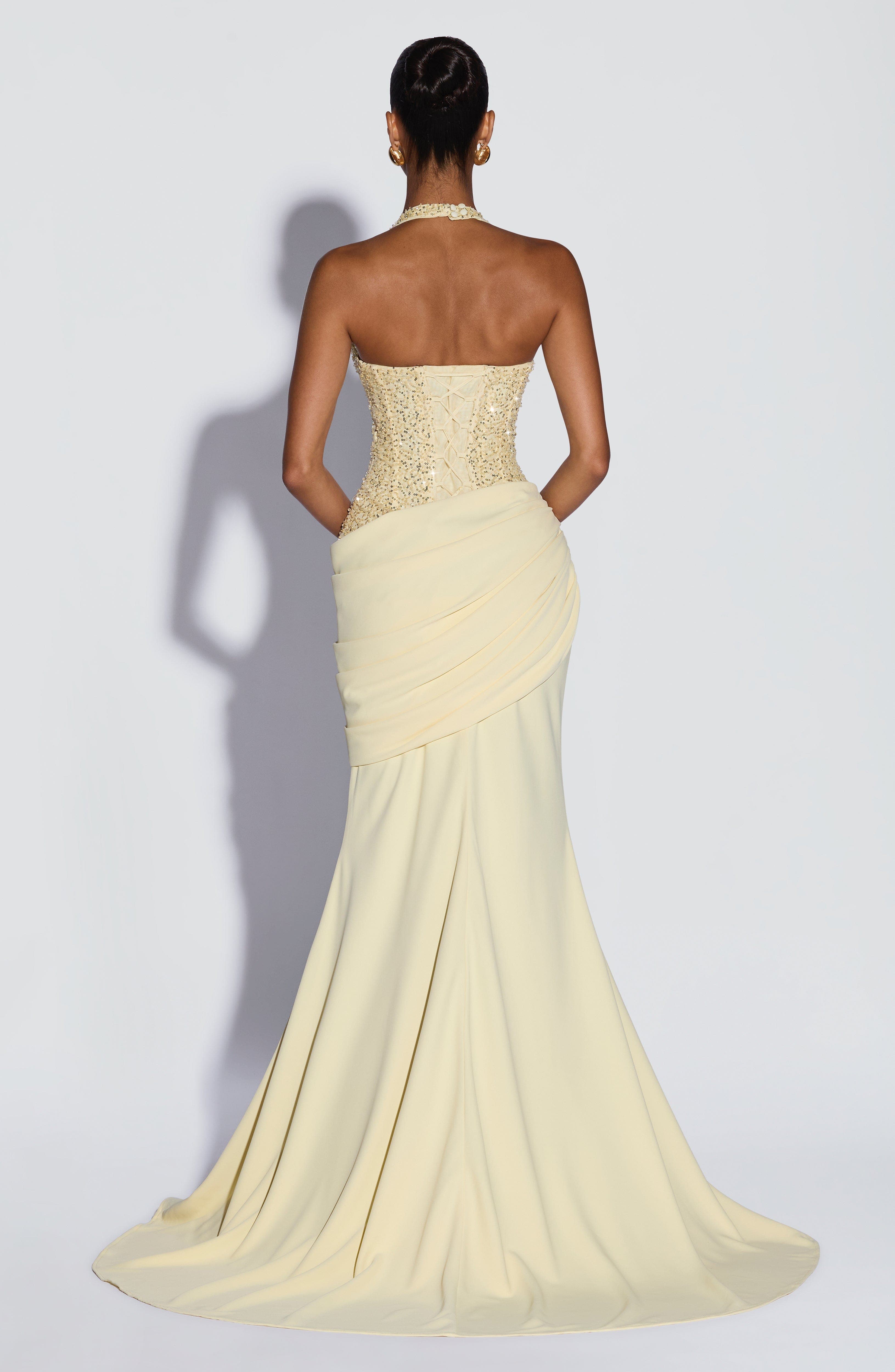 Abito Lungo di Lusso con Paill - Maxi Dress Halter recensione e prezzo