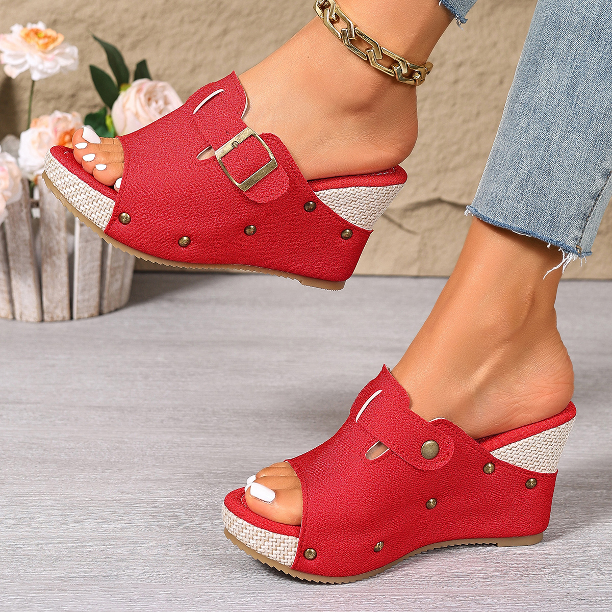 Sandali Estivi da Donna con Ze - Wedge Espadrille Women recensione e prezzo