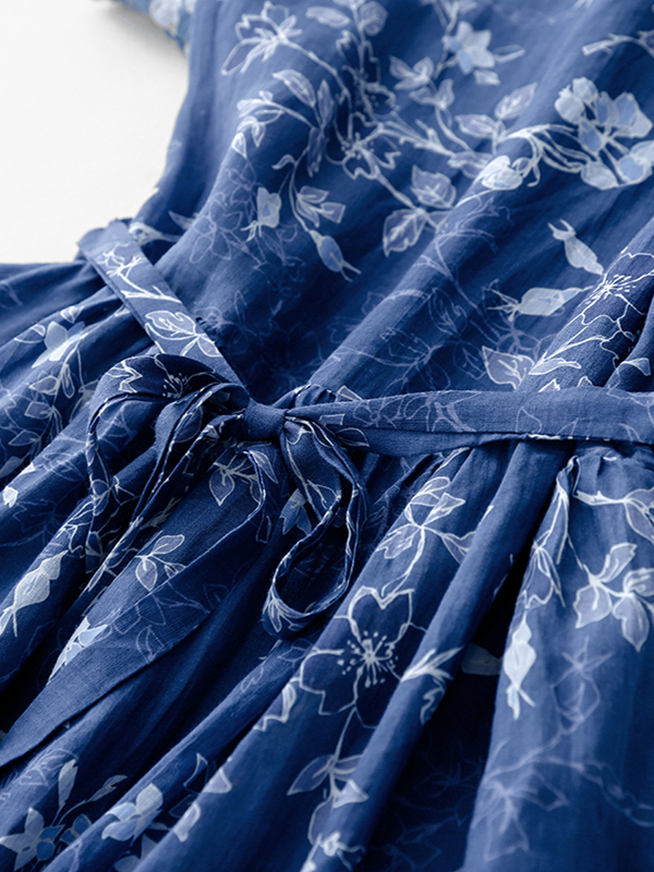 Abito Kimono Floreale Blu da D - Midi Skirt Floral recensione e prezzo