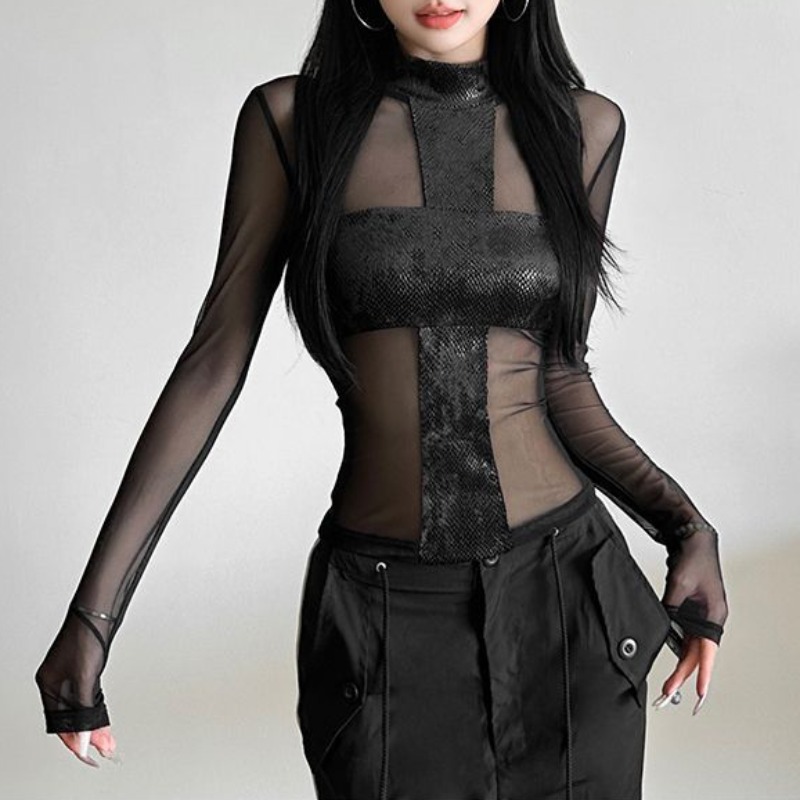 T-shirt body a maniche lunghe  - Blouse Off Shoulder recensione e prezzo