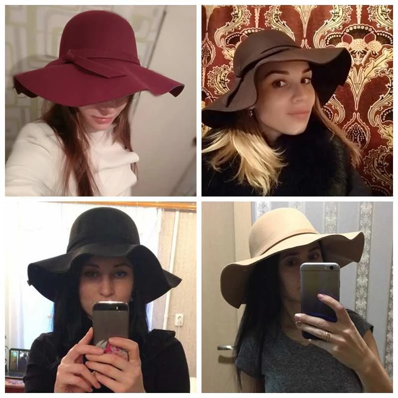 Cappello da Donna Bianco a Cup - Hat Floppy Wide recensione e prezzo
