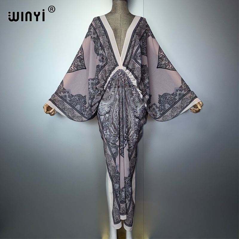 Abito Sexy WINYI con Scollo a  - Cover Up Kaftan recensione e prezzo