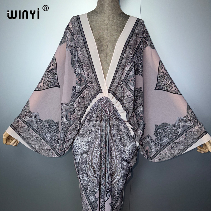Abito Sexy WINYI con Scollo a  - Cover Up Kaftan recensione e prezzo
