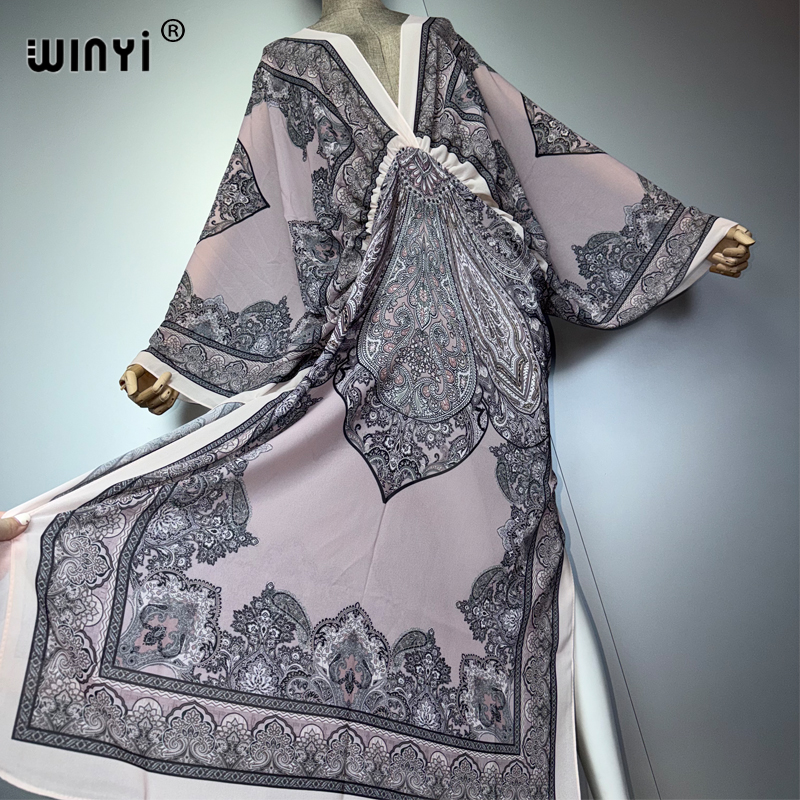 Abito Sexy WINYI con Scollo a  - Cover Up Kaftan recensione e prezzo