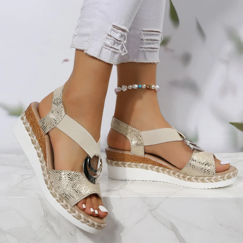 Sandali con zeppa con fibbia i - Wedge Espadrille Women recensione e prezzo