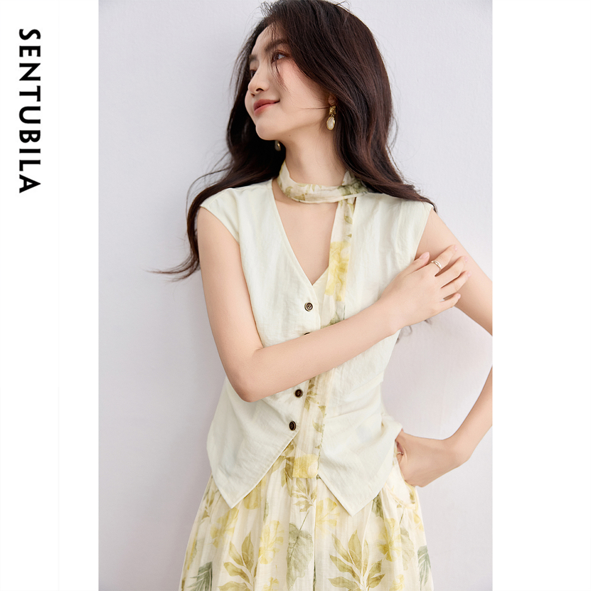 SENTUBILA Gonna elegante Set d - Midi Skirt Floral recensione e prezzo