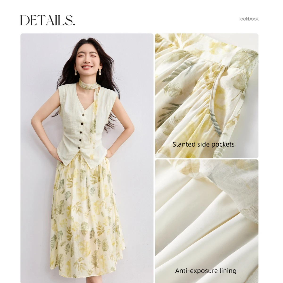 SENTUBILA Gonna elegante Set d - Midi Skirt Floral recensione e prezzo