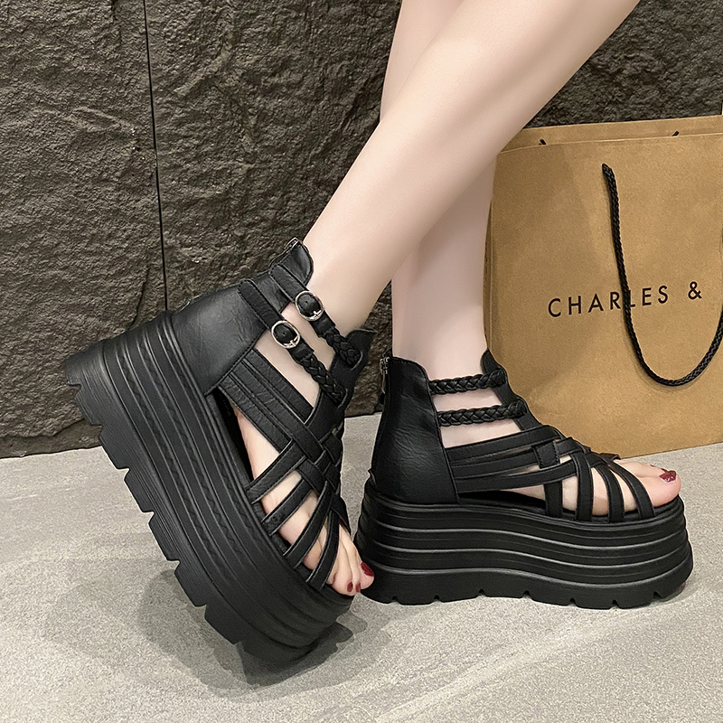 8CM Designer Donna Sandali est - Wedge Espadrille Women recensione e prezzo