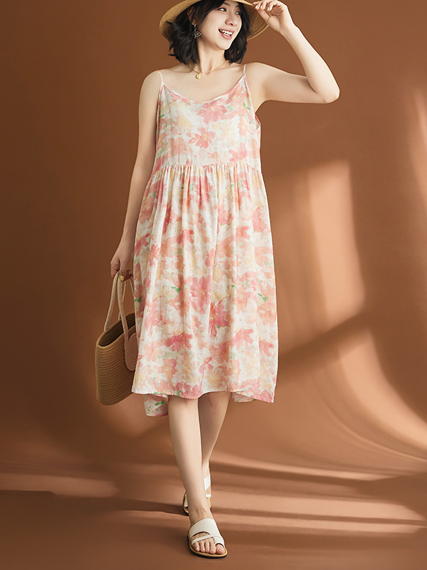 Abito Casual da Donna in Coton - Linen Dress Wrap recensione e prezzo