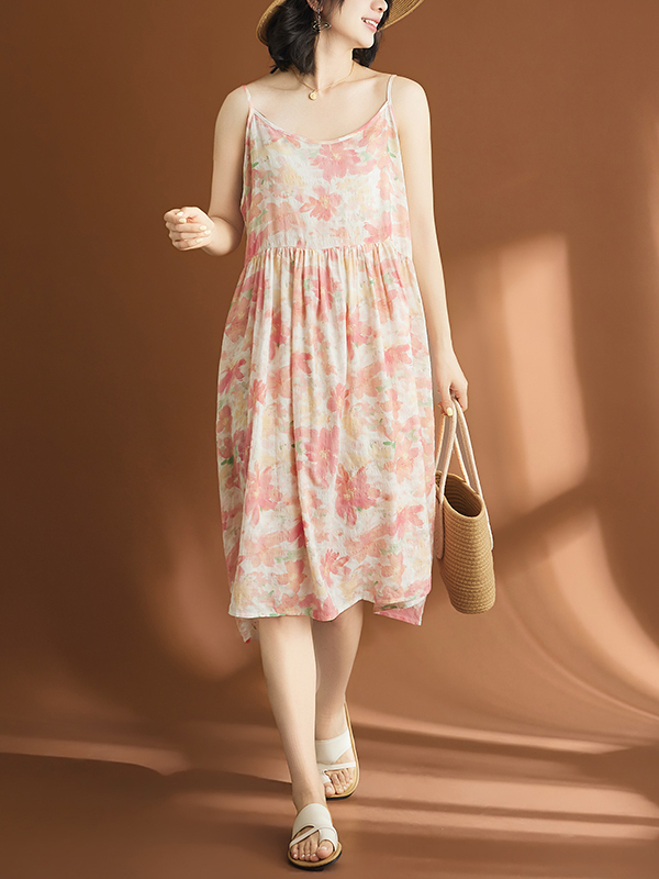 Abito Casual da Donna in Coton - Linen Dress Wrap recensione e prezzo