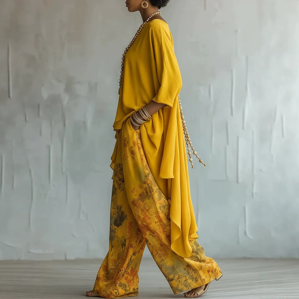 Completo da donna in lino a 2  - Linen Pant Wide recensione e prezzo