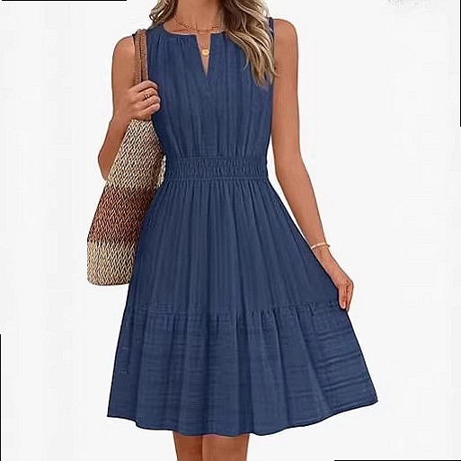 Abito Estivo da Donna Senza Ma - Linen Dress Wrap recensione e prezzo