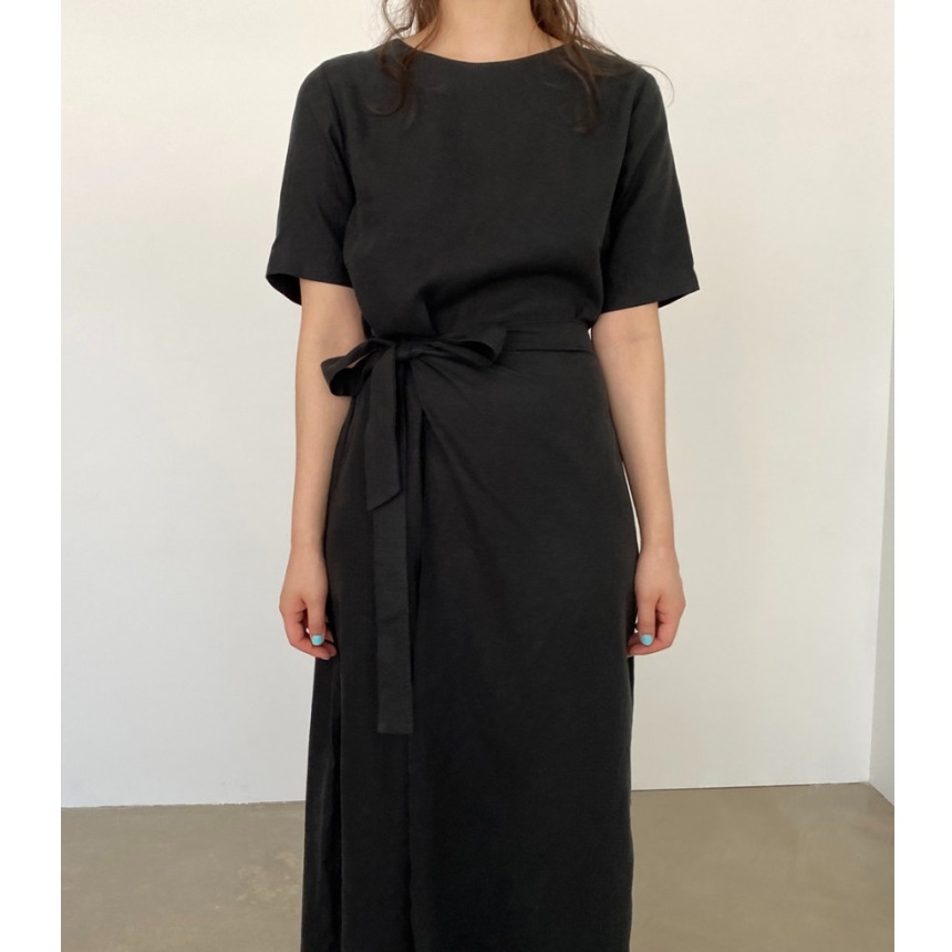 Elegante Abito Avvolgente in C - Linen Dress Wrap recensione e prezzo