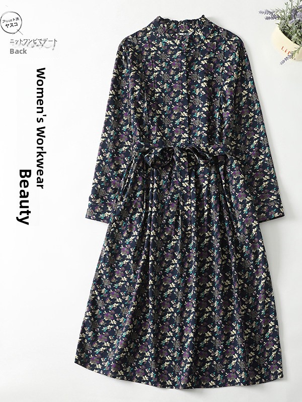 Elegante Abito a Trapezio con  - Midi Skirt Floral recensione e prezzo