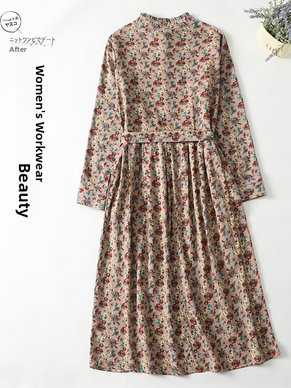 Elegante Abito a Trapezio con  - Midi Skirt Floral recensione e prezzo