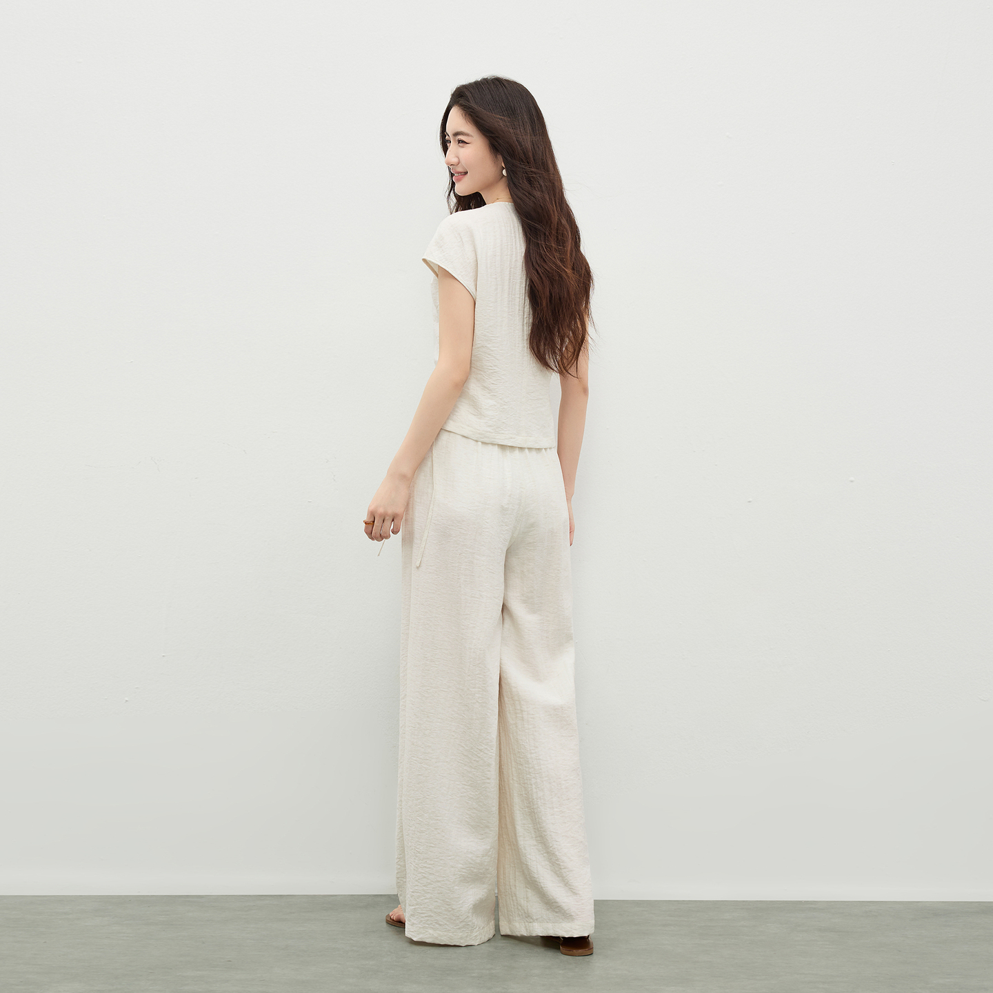 Completo Estivo in Lino da Don - Linen Pant Wide recensione e prezzo