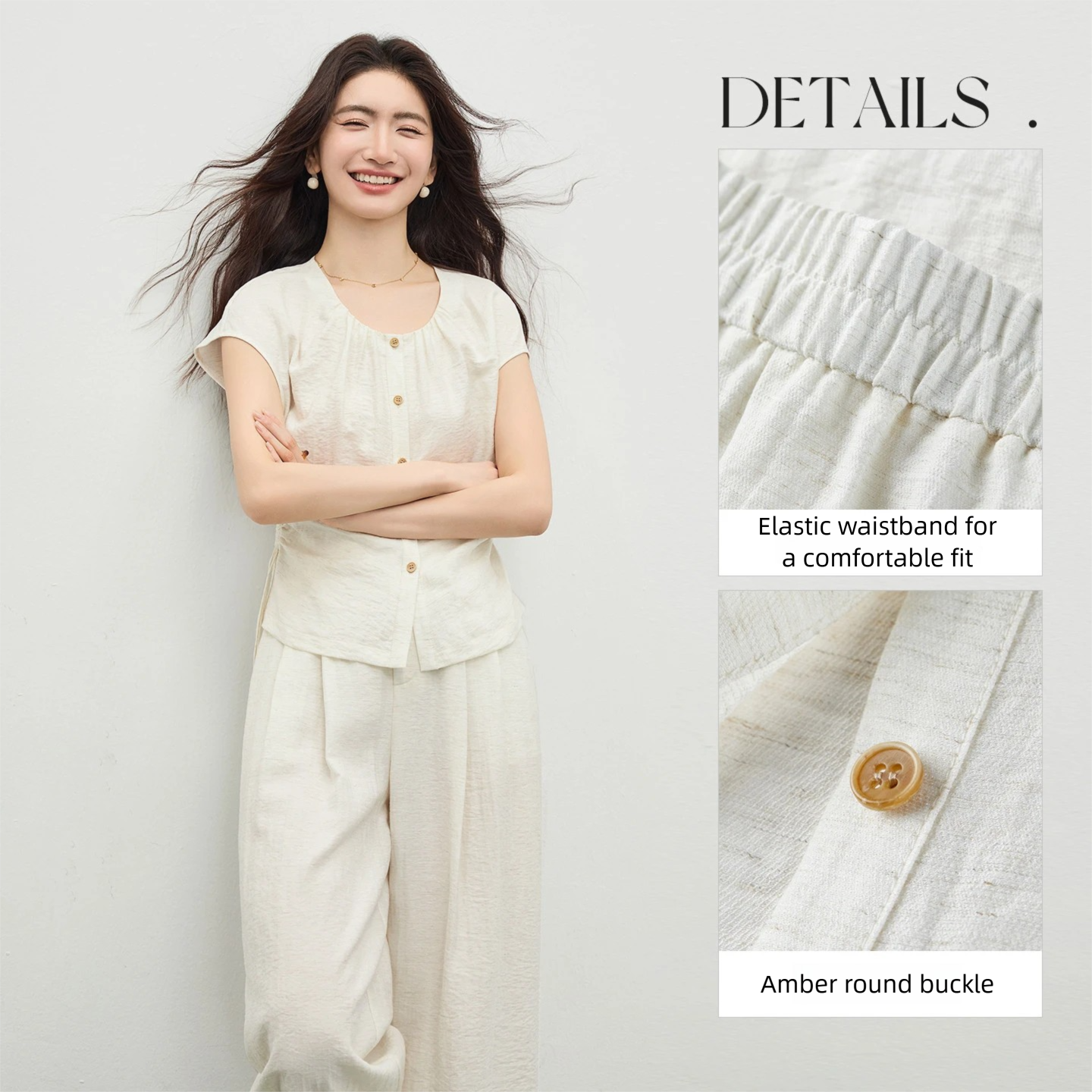 Completo Estivo in Lino da Don - Linen Pant Wide recensione e prezzo