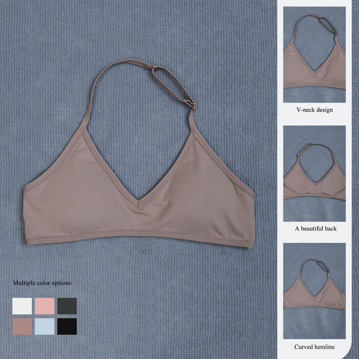 Reggiseno sportivo da donna es - Crop Top Crochet recensione e prezzo