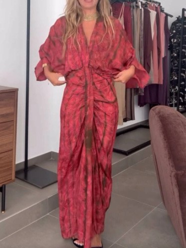 Abito Estivo da Donna in Lino  - Linen Dress Wrap recensione e prezzo