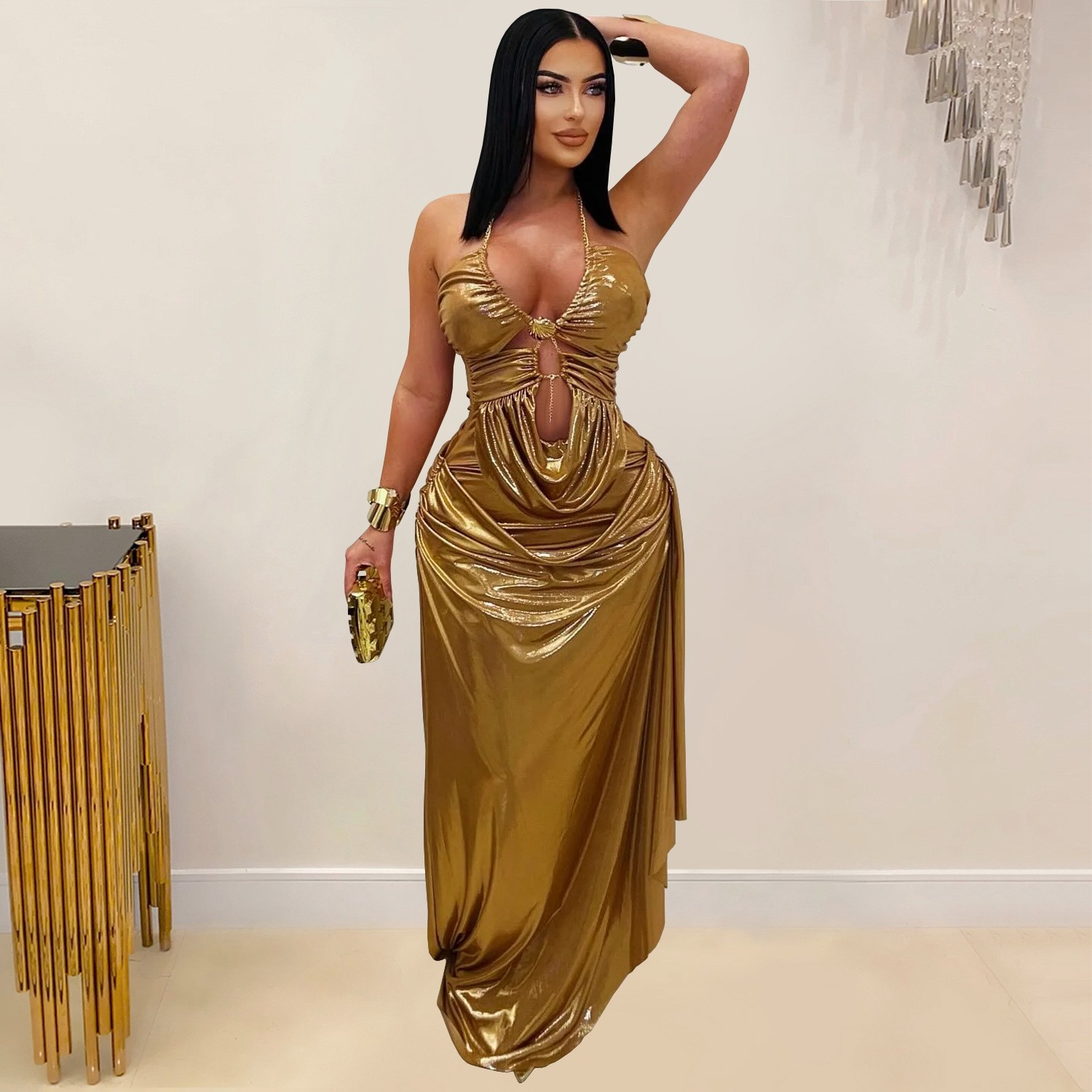 Abito da sera elegante da invi - Maxi Dress Halter recensione e prezzo