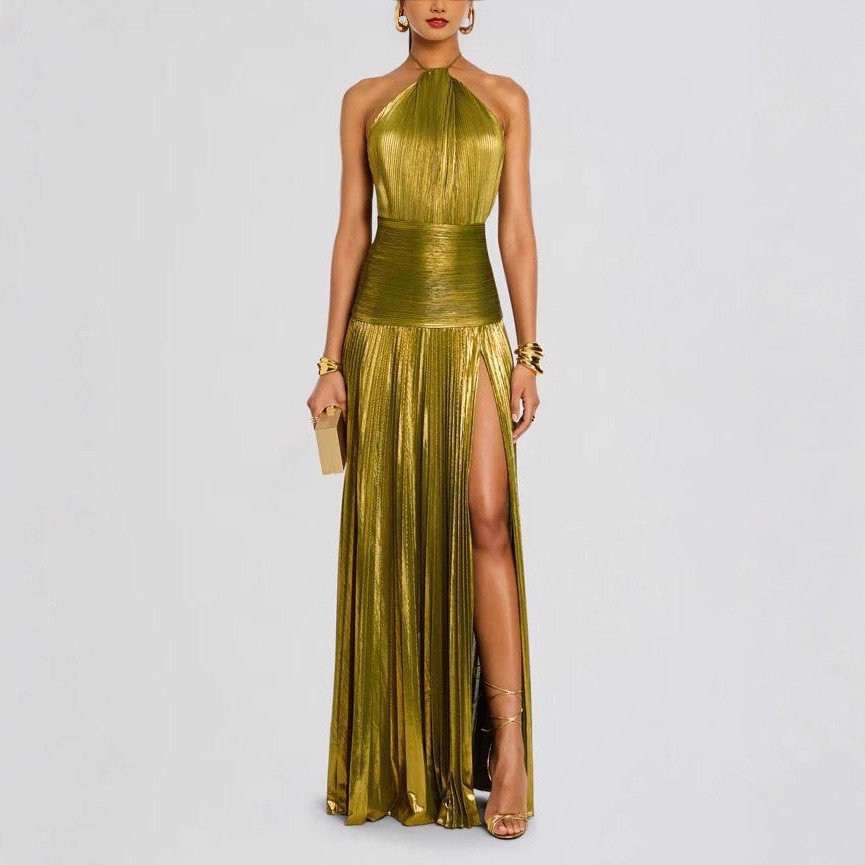 Abito da sera elegante senza m - Maxi Dress Halter recensione e prezzo