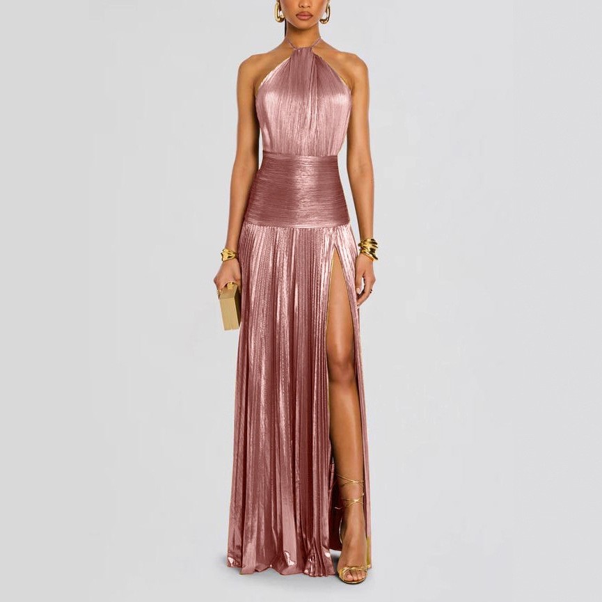 Abito da sera elegante senza m - Maxi Dress Halter recensione e prezzo