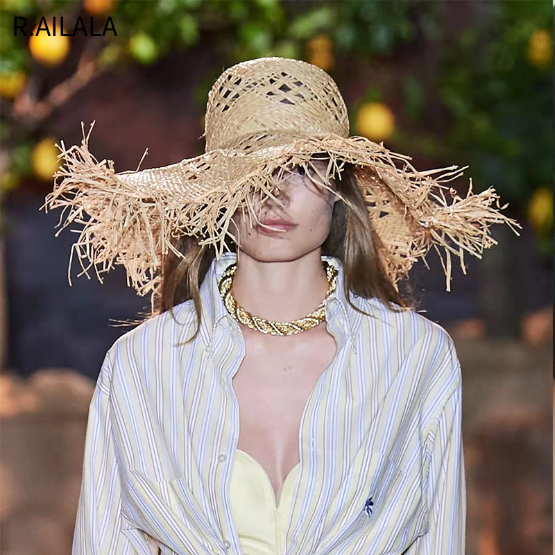 Nuove donne estate cappello di - Hat Floppy Wide recensione e prezzo