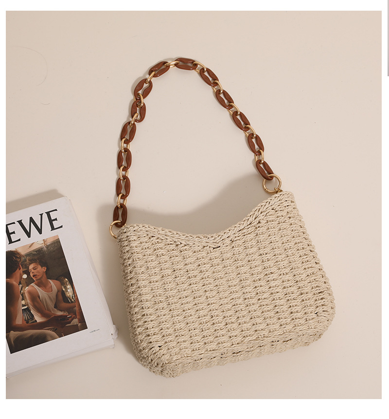 Borsa in Paglia Intrecciata pe - Tote Bag Beach recensione e prezzo