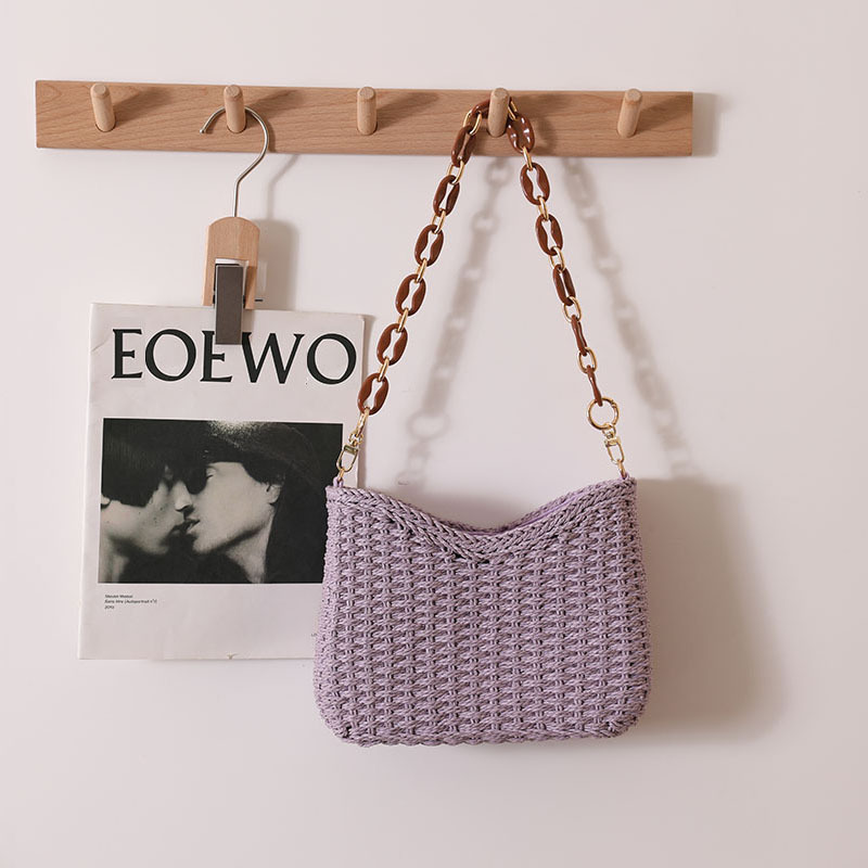Borsa in Paglia Intrecciata pe - Tote Bag Beach recensione e prezzo